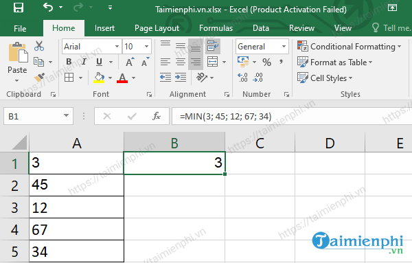 cac ham co ban trong Excel