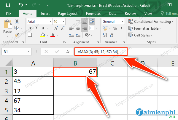 cac ham co ban trong Excel