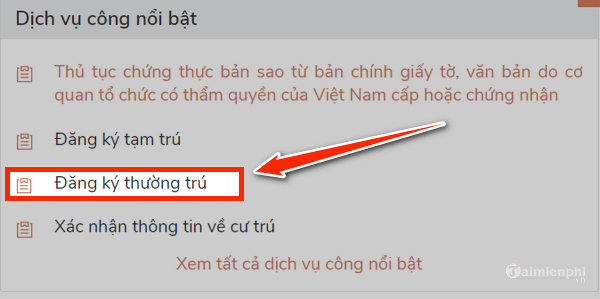 dang ky thuong tru online