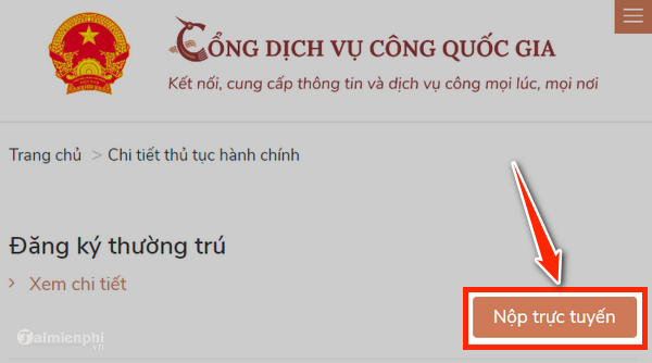 dang ky thuong tru online