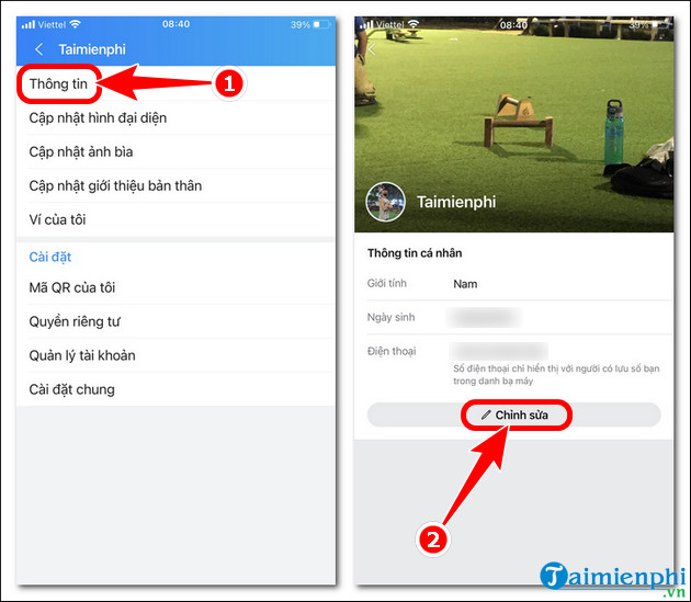 cach doi ten zalo cuc nhanh nam 2023