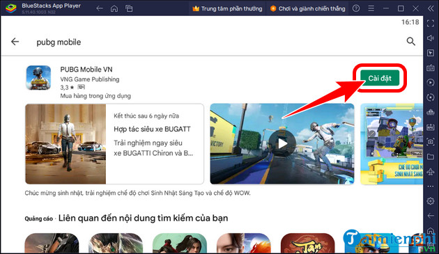 meo tai game pubg mobile tren pc