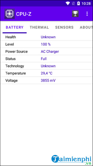 Link tải CPU Z APK cho Android mới nhất và cách xem thông số máy Link tải CPU Z APK cho Android mới nhất và cách xem thông số máy