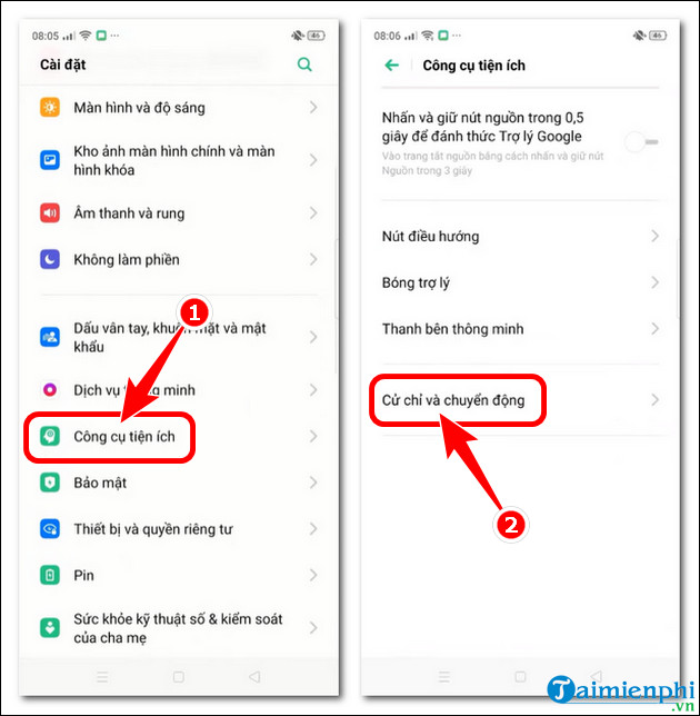 Cách chụp màn hình OPPO Reno 10 đơn giản, chuyên nghiệp 8 huong dan chup man hinh oppo reno10X