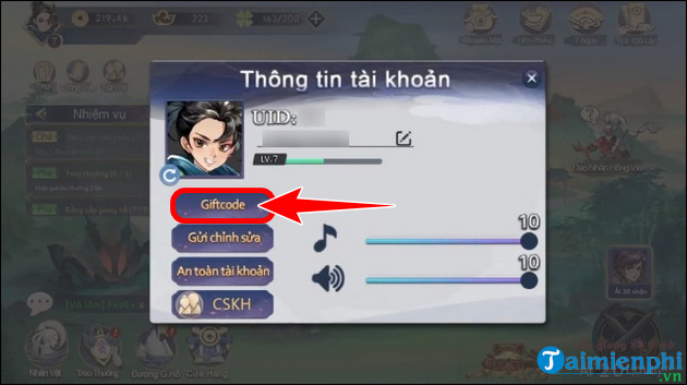 nhap code giang ho loan dau tren iOS