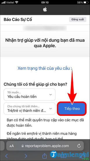 cach doi lai tien tu app store