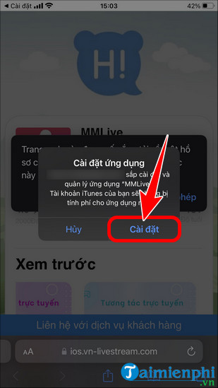 download mmlive ios ban moi nhat