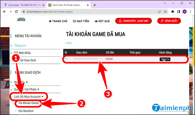cach nhan acc huyen thoai hai tac 2023 vip