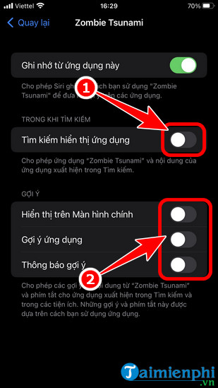 cach an ung dung tren iphone khong can phan mem