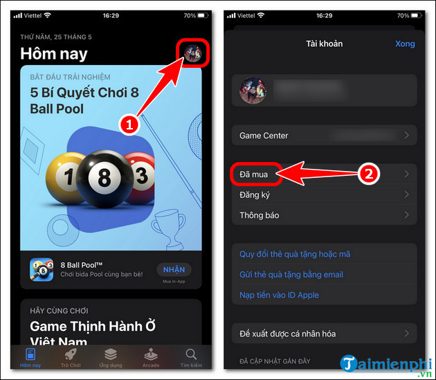 huong dan an app tren iphone ios 14