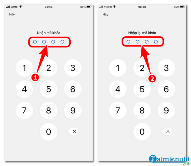 cach khoa ung dung zalo tren iphone 14