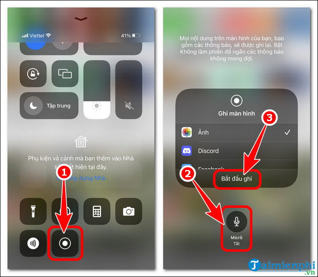 cach quay video man hinh iphone
