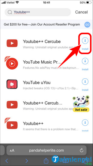 cach tai youtube vanced 2023 tren may tinh