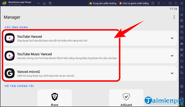 cach tai va cai youtube vanced 2023 chi tiet nhat