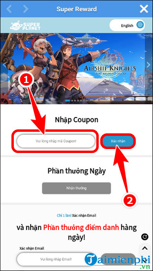 tron bo code tap dragon little knight luna va cach nhap