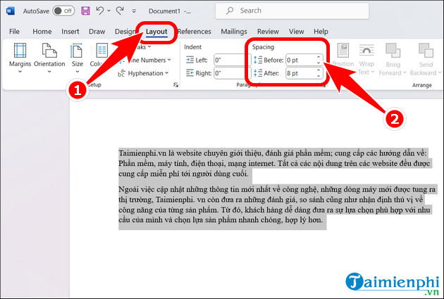 cach can chinh dong trong word chuan nhat