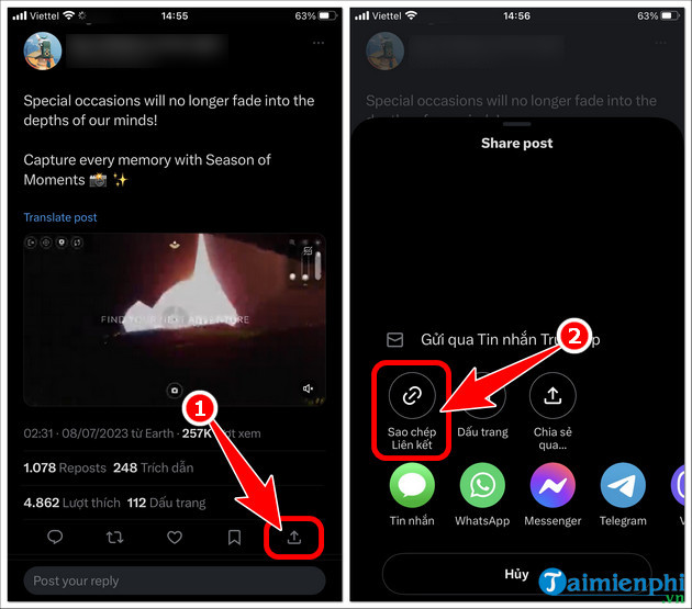 cach tai video twitter ve Android