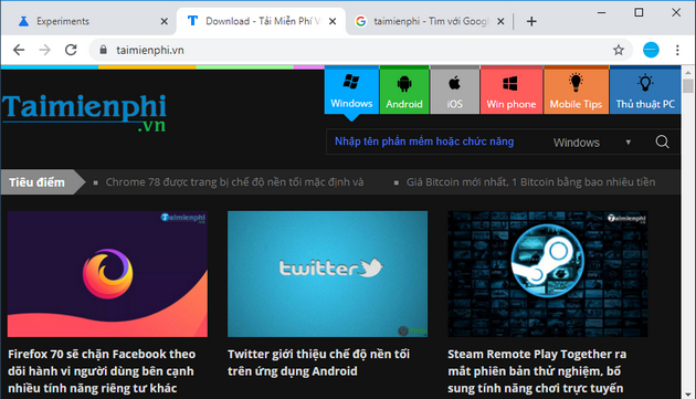 how to activate dark mode on chrome 5