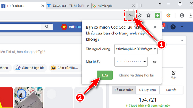 how to save facebook page on coc 7