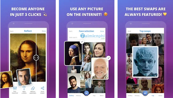 Top App che mặt trên ảnh dễ sử dụng nhất