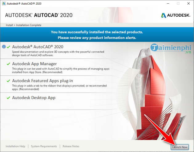 Hướng dẫn tải và cài AutoCAD 2020 đơn giản, dễ dàng