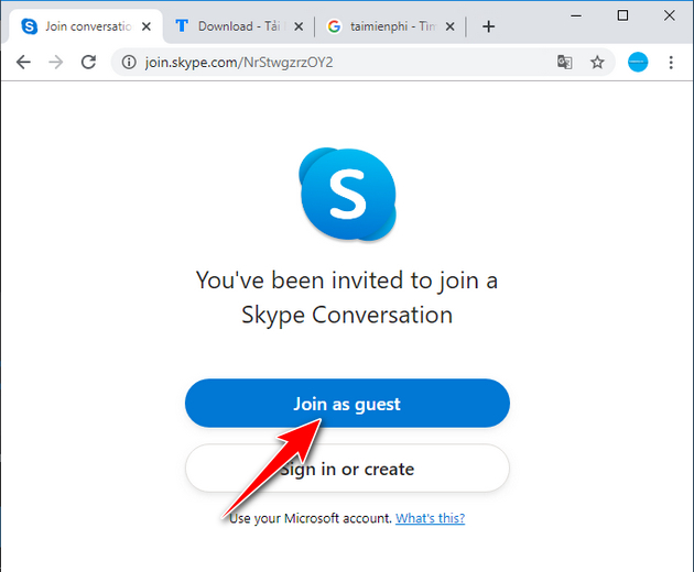 Cách sử dụng tính năng Meet Now trên Skype mới