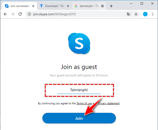 Cách sử dụng tính năng Meet Now trên Skype mới