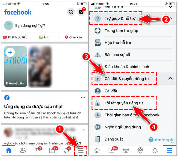 How to check your status on facebook 4