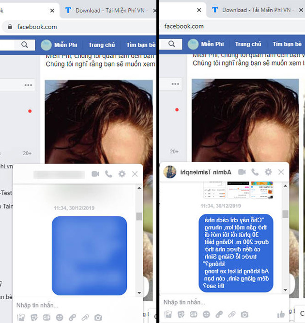 How to make other people not see messenger 3