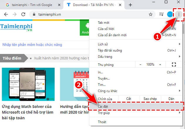 Cách tắt thông báo trên Chrome, xóa thông báo từ website