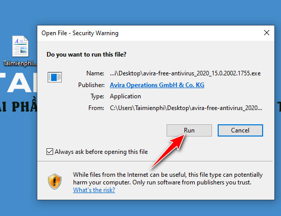 cai avira free antivirus tren may tinh 2