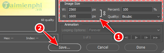 Cách giảm dung lượng ảnh bằng Photoshop CC 2020