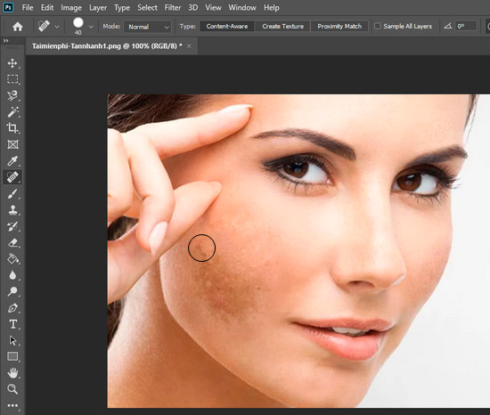 How to remove incense sticks on Photoshop CC 2020 3