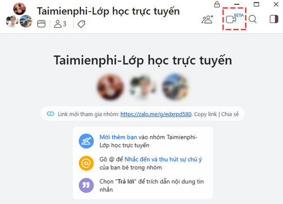 huong dan cach tao lop hoc truc tuyen bang zalo 4