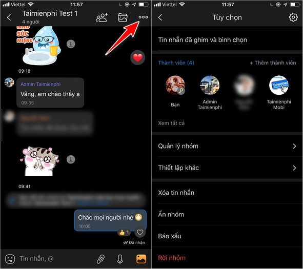 Cách tạo nhóm chat Zalo trên điện thoại Android, iPhone
