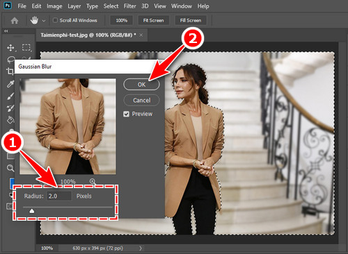 How to make a girl in the UK in Photoshop CC 2020 5