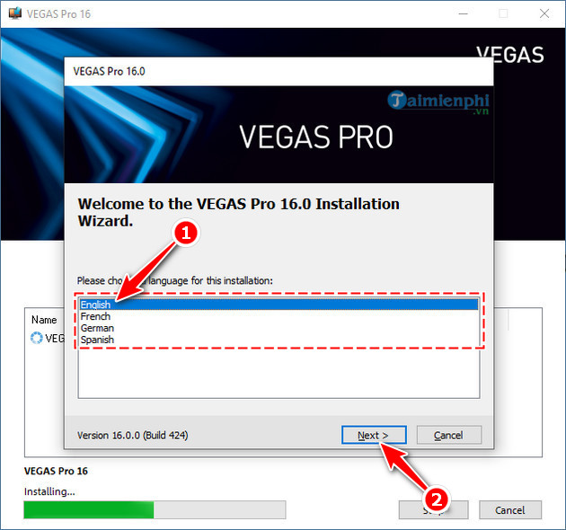 Cách cài đặt MAGIX VEGAS Pro 16 trên máy tính