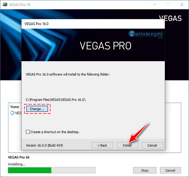 Cách cài đặt MAGIX VEGAS Pro 16 trên máy tính