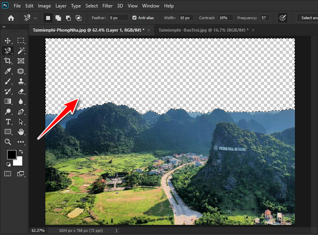 Cách ghép ảnh bằng Photoshop CC 2020