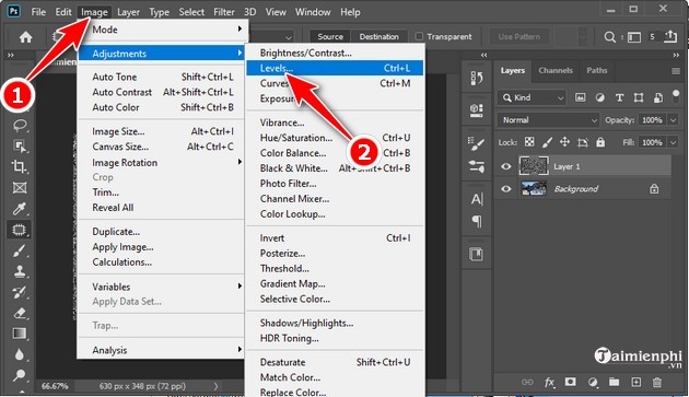 Cách tạo tuyết rơi trong Photoshop CC 2020