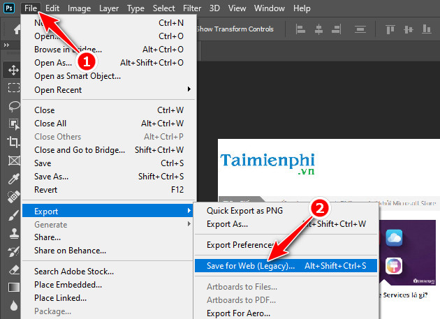 how to extract files from english to print in photoshop 11