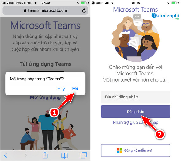 Cách cài đặt và sử dụng Microsoft Teams trên điện thoại