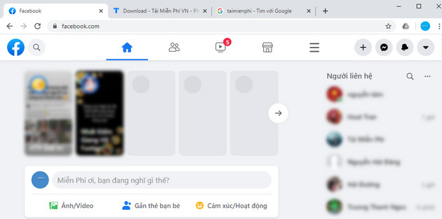 how to change facebook interface for new year 2020 3