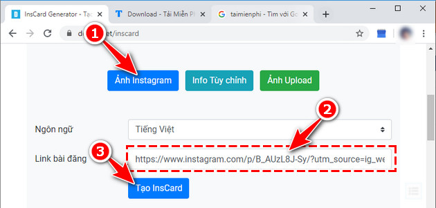 Cách tạo ảnh Instacard, ảnh 2 lớp