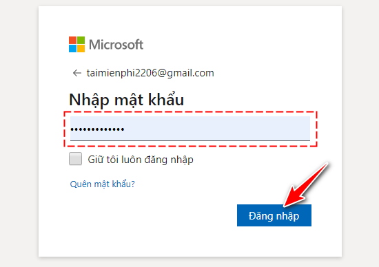 tao tai khoan dang nhap microsoft teams