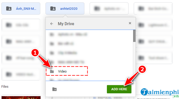 Cách sử dụng add to my drive trên google drive