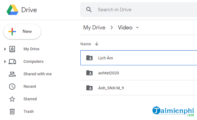 Cách sử dụng Add to my Drive trên Google Drive