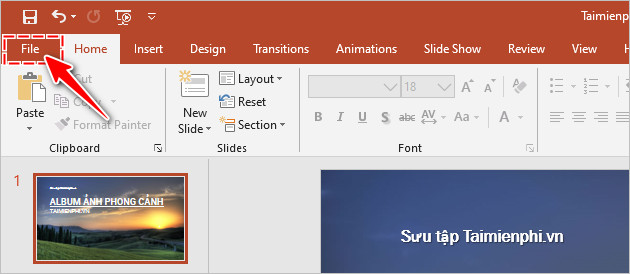 Cách đặt Font chữ mặc định trong PowerPoint 2019, 2016, 2013, 2010, 20