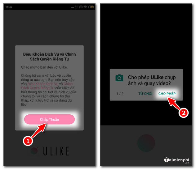 how to reset ulike data on android phone