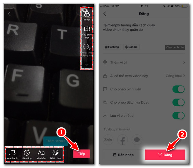 how to shoot tik tok instead of doi quan ao 6